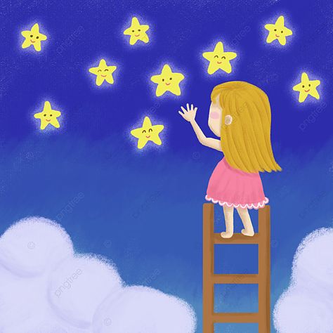 Dream Cartoon, Stars Template, Sky Cartoon, Child Clipart, Cartoon Slide, Cloud Clipart, Stars Clipart, Children Clipart, Stars Png