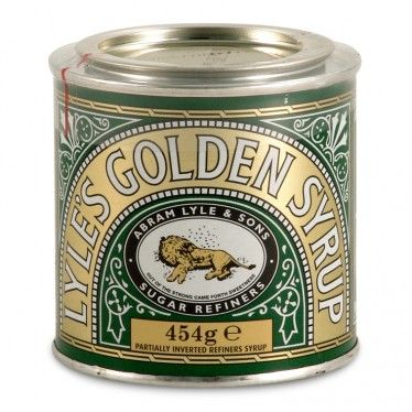 Tate and Lyle's Golden Syrup Tin - 16oz (454g) Lyles Golden Syrup, Pecan Pie Cupcakes, Treacle Tart, Vegan Gingerbread, Honey Syrup, Golden Syrup, British Food, Sugar Cane, Autumn Flavors