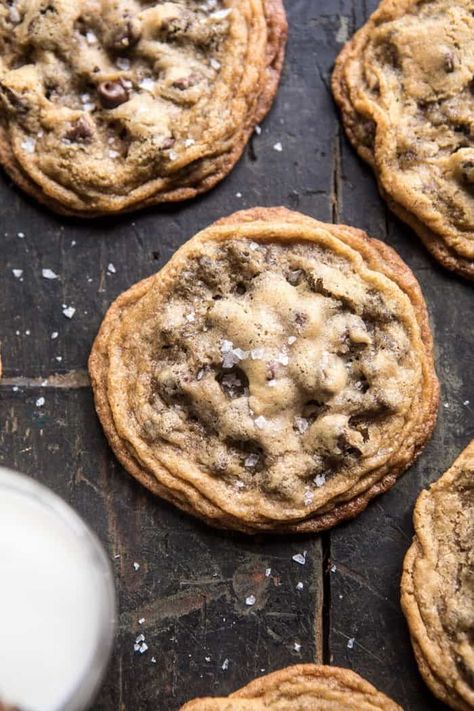 Giant Chocolate Chip Cookies | halfbakedharvest.com @hbharvest Giant Chocolate Chip Cookies, Half Baked Harvest Recipes, Giant Chocolate Chip Cookie, Giant Chocolate, Giant Cookie, Harvest Recipes, Half Baked, Half Baked Harvest, Cookies Recipes Christmas