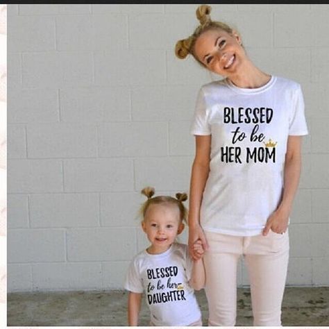 Mommy and Daughter matching T-shirts. Check it out!  Follow us for todays hottest trending products!  @epicworldstore  #Mom #Daughter #Tshirt #Matching #Twins #Trending #Clothing #Summer #Girl #Cute #Girly #GirlPower #Outfit #Trendy #Popular #Instashare #Instalike #100%Cotton #Mommy #BabyGirl #ShortSleeve #Comfy #Soft #PureCotton #Wardrobe #Fashion #fashionista #Design #epicworldstore Clothes Matching, Mommy Daughter Outfits, Mother Daughter Outfits, Mother Daughter Dress, Mommy And Me Shirt, Baby Sleep Problems, Daughters Shirt, Bachelorette Party Games, Mommy Daughter