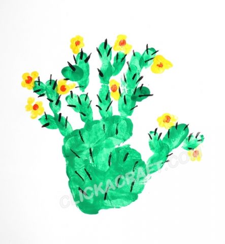 Handprint Art Ideas, Cinco De Mayo Ideas, Arizona Animals, Desert Crafts, Desert Habitat, Craft Handprint, Art Ideas For Kids, Cactus Craft, Cactus Rose