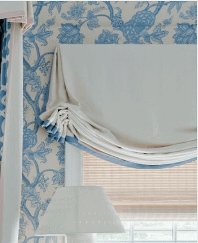 So Granny Chic: The Resurgence of Feminine Roman Shades Roman Shades Bedroom, Curtains Roman Shades, Baby Room Curtains, Diy Roman Shades, Balloon Shades, Relaxed Roman Shade, Fabric Roman Shades, Window Valances, Shade Store