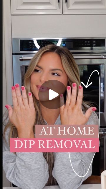 Casey Holmes on Instagram: "Lots of ?s about dip removal and it’s very easy!! Get a big bowl of warm/hot water, plastic bag, coconut oil, paper towel, acetone and you’re set! Takes maybe 5-10 minutes to remove a full set 🫶🏼 I’ve been really enjoying doing my own dip nails at home! Hopefully this inspires you to try it ❤️  If you want a link to everything i use just comment “link” and I’ll send over in DMs ❤️" How To Remove Acrylic Nails With Acetone, Removing Powder Dip Nails At Home, Removing Dip Powder Nails, How To Get Dip Nails Off, How To Remove Dip Nails At Home, How To Remove Dip Powder Nails At Home, How To Dip Nails At Home, How To Do Dip Nails At Home, How To Remove Dip Powder Nails