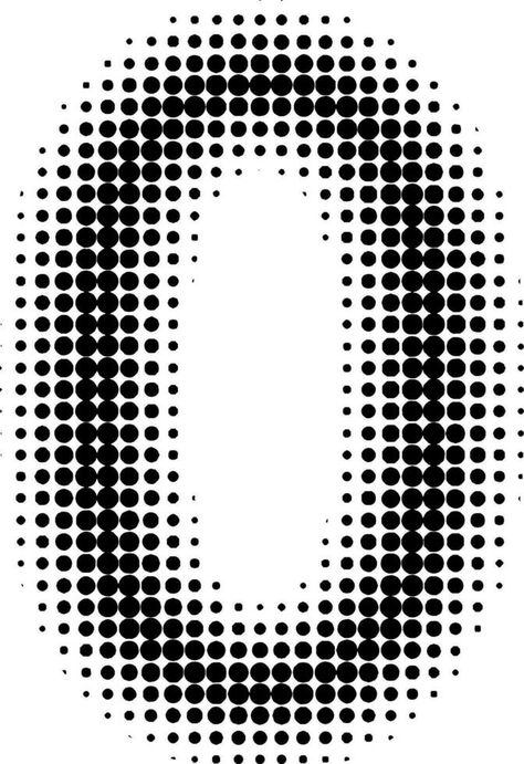 Halftone effect numbers. Dotted font numbers 0 zero Contrast Photos, Halftone Graphic, High Contrast Photos, Font Numbers, Halftone Effect, Half Tone, Halftone Dots, High Contrast, Business Card