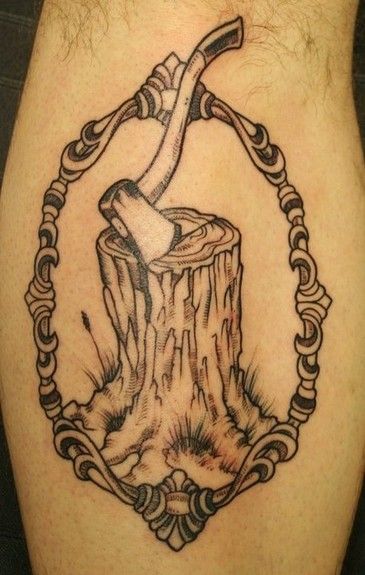 Bushcraft Tattoo, Lumberjack Tattoo, Woodworking Tattoo, Tattoo Concept Art, Chop Wood Carry Water, Nature Sleeve, Camping Tattoo, Paradise Tattoo, Show Respect