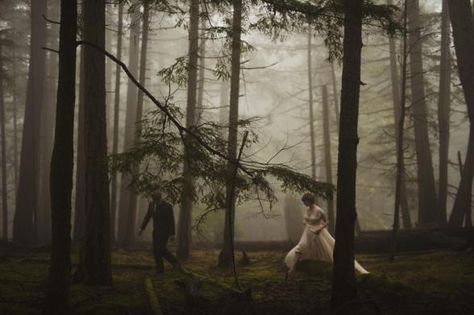 Orcas Island, Moody Wedding, Gothic Wedding, Fine Art Wedding Photographer, Photo Couple, Forest Wedding, Island Weddings, Look Vintage, Fine Art Wedding