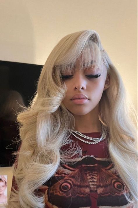 #follow #hairgoals #hair #hairstyles #blogging #blogger #blog #beautyblog #blondehair Frontal Wig Hairstyles, Birthday Hairstyles, Quick Weave Hairstyles, Frontal Hairstyles, Pretty Hair Color, Hair Ponytail Styles, Hair Laid, Dope Hairstyles, Ponytail Styles