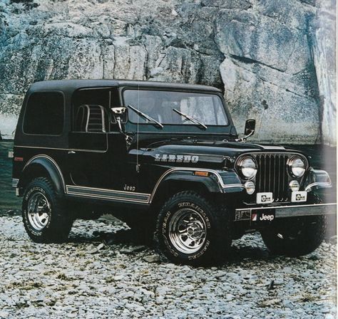 1980 Jeep CJ-7 Laredo | 1980 Jeep Sales Brochure | Flickr Green Jeep Wrangler, Jeep Cj7 Renegade, Cj Jeep, Green Jeep, Classic Jeeps, Enfield Classic, Jeep Yj, Black Jeep, Jeep Wrangler Sahara