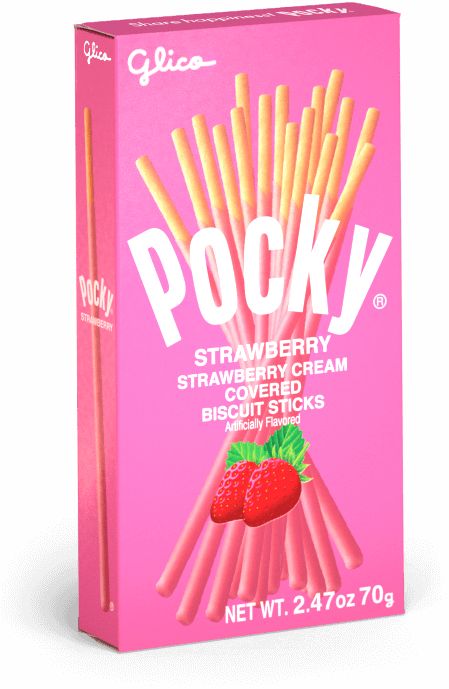 Pocky Strawberry, Pocky Sticks, Thai Snacks, Strawberry Powder, Cream Biscuits, Japanese Snacks, Strawberry Ice Cream, Matcha Green Tea, Chocolate Banana