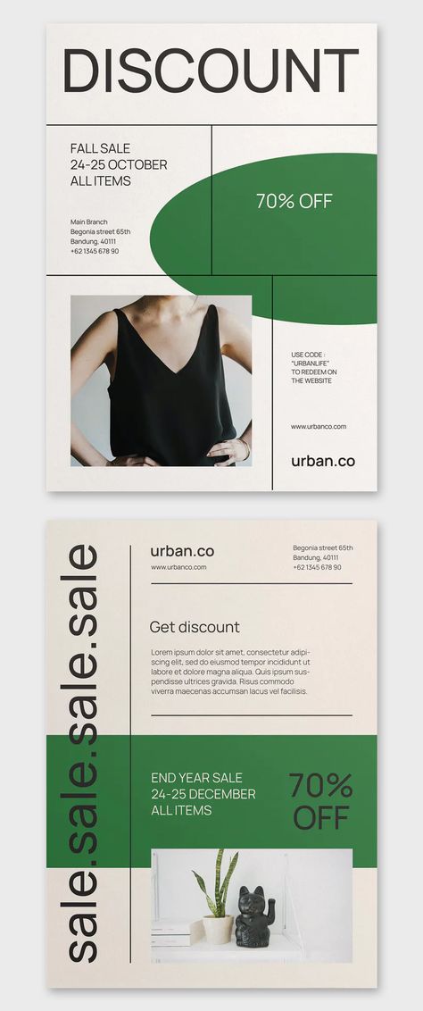 Minimal Fashion Flyer Template PSD Minimalist Flyer Design Layout, Psychologist Advertising, Minimalistic Flyer Design, Minimalist Flyer Design, Minimalist Graphic Design Inspiration, Minimalist Poster Template, Minimal Flyer Design, Pilates Flyer, Flyer Layout Design