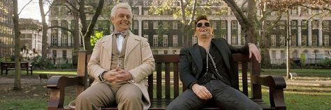 Good Omens Perfect Shots on Twitter: "#GoodOmens #OnePerfectShot… " Melanie Martinez Lyrics, Chosen Family, Slow Dance, Good Omens, Michael Sheen, Last Episode, God Parents, Best Couple, Live Action