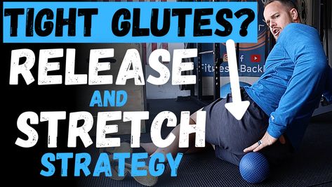 Have you ever dealt with sore or tight glutes? Walking may help with some glute muscle release but you still have a hard time really getting in there and massaging those muscles to see any results. Well, today, I'm going to show you exactly how I use tissue work with a simple tool along with ONE glute stretch to bring relief without making your low back pain worse. Sore Glutes Relief, Glute Stretch, Roller Exercises, Low Back Pain Relief, Foam Roller Exercises, Exercise Plan, Different Exercises, Foam Roller, Cause And Effect