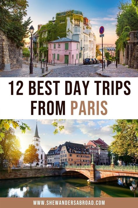 Day Trips From Paris, Eiffel Tower In Paris, Day Trip From Paris, Tower In Paris, Day Trips From London, Paris Travel Tips, France Travel Guide, Europe Trip Itinerary, Paris Trip