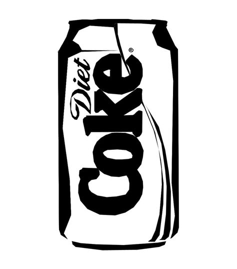 Coke Can Drawing, Can Drawing, Diet Coke Can, Coke Can, Healthy Buffalo Chicken, Chicken And Shrimp Pasta, Coke Cans, Brownies Recipe Easy, Cat Treat Recipes