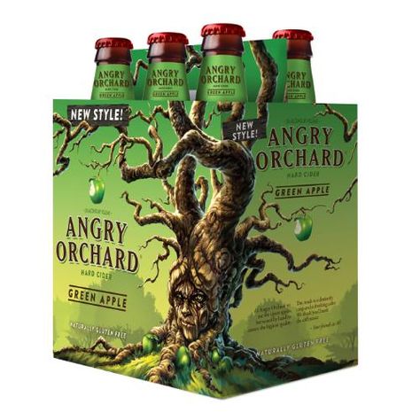 Angry Orchard Green Apple Hard Cider Orchard Logo, Apple Pie Drink, Peach Rum, Angry Orchard, Fireball Whiskey, Warm Apple, Hard Cider, Food Pairings, Wine And Liquor