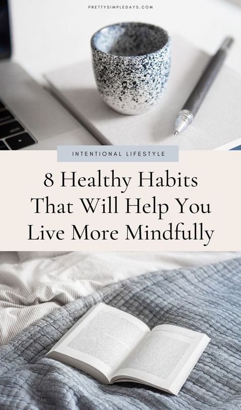 Feb 22, 2021 - These simple habits will help you nuture your minimalist lifestyle goals and let you live more intentionally and mindfully. Habits To Better Yourself, Intentional Living Aesthetic, Daily Habits To Improve Your Life, Slow Motherhood, Luxury Mindset, Mindful Habits, Intentional Living Quotes, Building Habits, Minimalism Challenge