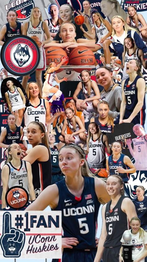 #paigebueckers #uconn #huskies Paige Bueckers Wallpaper Collage, Uconn Womens Basketball Wallpaper, Page Bueckers, Uconn Wallpaper, Paige Bueckers Wallpaper Iphone, Paige Bueckers Wallpaper, Paige Buckers, Basketball Gf, Wallpapers Basketball