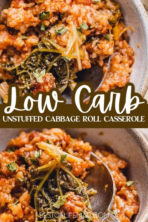 A low carb unstuffed cabbage roll casserole is not only great for low carb meal prep, it is an easy keto dinner recipe anyone can make. Low Carb Dinner Recipe | Keto Dinner Recipe | Low Carb Crockpot Recipe | Low Carb Slow Cooker Recipe | Keto Crockpot Recipe | Healthy Dinner Recipe | Crockpot Recipes with Beef | Crockpot Recipe with Sausage | Low Carb Recipe with Cabbage via @amybarseghian Cabbage Roll Casserole Crockpot, Crockpot Recipes With Beef, Dinner Recipe Crockpot, Unstuffed Cabbage Roll Casserole, Recipe With Cabbage, Keto Recipes Crockpot, Recipe With Sausage, Casserole Crockpot Recipes, Low Carb Slow Cooker Recipes