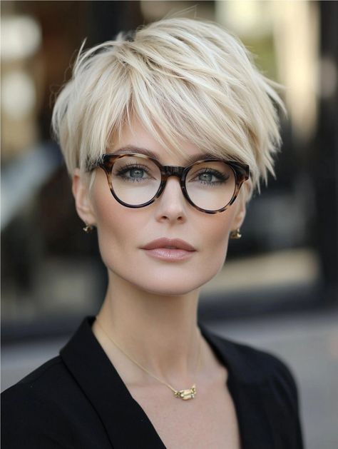 Short Layered Haircuts For Women, Short Pixie Bob Haircuts, Gray Shag, Hair 2025, Short Pixie Bob, Change Time, Layered Haircuts For Women, Funky Short Hair, Shaggy Short Hair