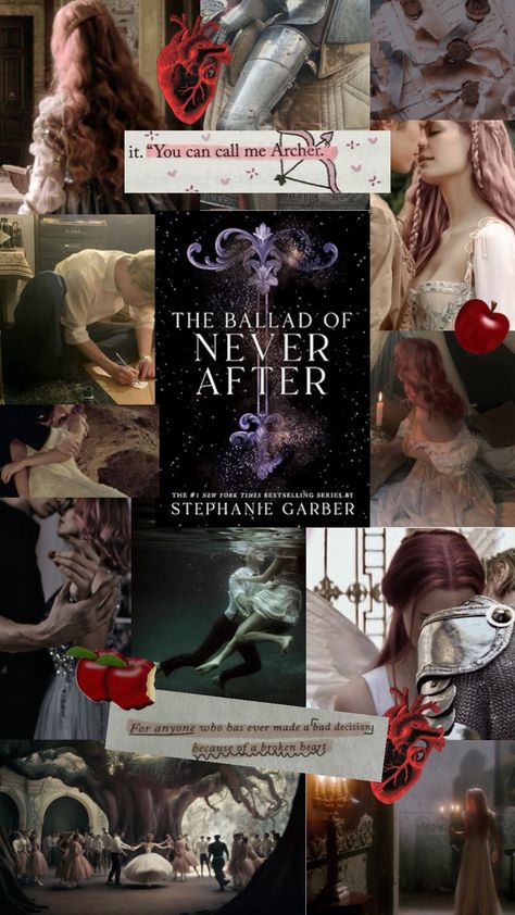 The Ballad of Never After by Stephanie Garber #books Stephanie Garber, Nerd Problems, Book Nerd Problems, Poetry Books, Book Aesthetic, Book Nerd, Romance Books, Book Series, Dark Fantasy