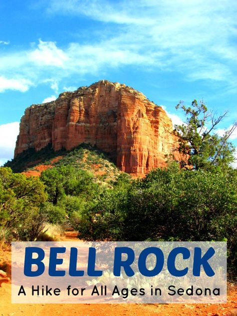 Bell Rock and Other Formations in Sedona - Tanama Tales Hikes In Arizona, Things To Do In Sedona, Sedona Vacation, Usa Travel Map, Arizona Hiking, Mexico Travel Destinations, California Destinations, San Diego Travel, Los Angeles Travel