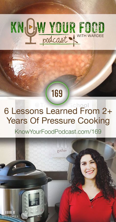 6 Lessons Learned From 2+ Years Of Pressure Cooking | I've been pressure cooking for more than 2 years. And guess what? Pressure cooking is easy... but not as easy as everyone says. Watch, listen, or read today's podcast because I'm sharing the things no one else tells you about pressure cooking. | KnowYourFoodPodcast.com/169 Cooking App, New Year's Food, Recipe Simple, Instant Recipes, Cooking Guide, Smart Cooking, Freezer Cooking, Cooking Basics, Sandwich Recipe