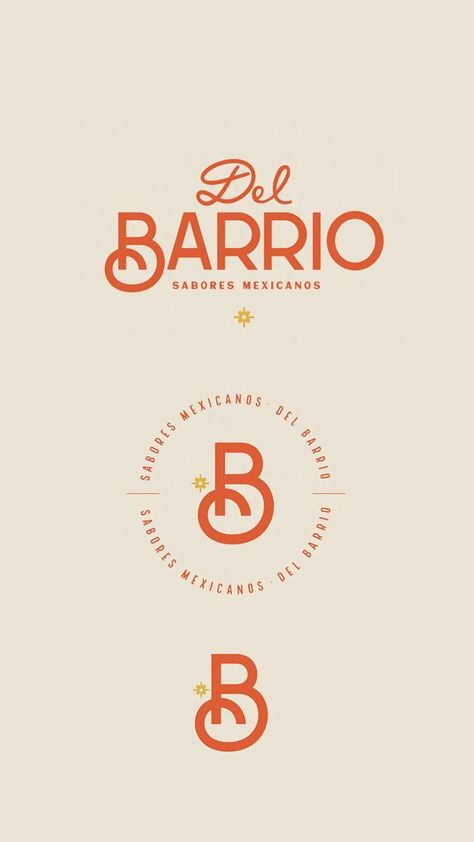 Del Barrio ????? #branding #logo... Eccentric Logo Design, Mexican Branding Design, Chartreuse Branding, Modern Western Graphic Design, Long Name Logo, Clothing Store Branding, Mexican Branding, Mexican Logo, Logo Mexicano