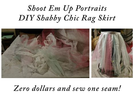 Rag Skirt Diy How To Make, Rag Dress Boho, Rock And Rags Skirt, Shabby Chic Rag Bow Tutorial, Rag Garland Diy Shabby Chic Burlap Lace, Rag Skirt, Diy Shabby Chic, Diy Skirts, Upcycling Clothes