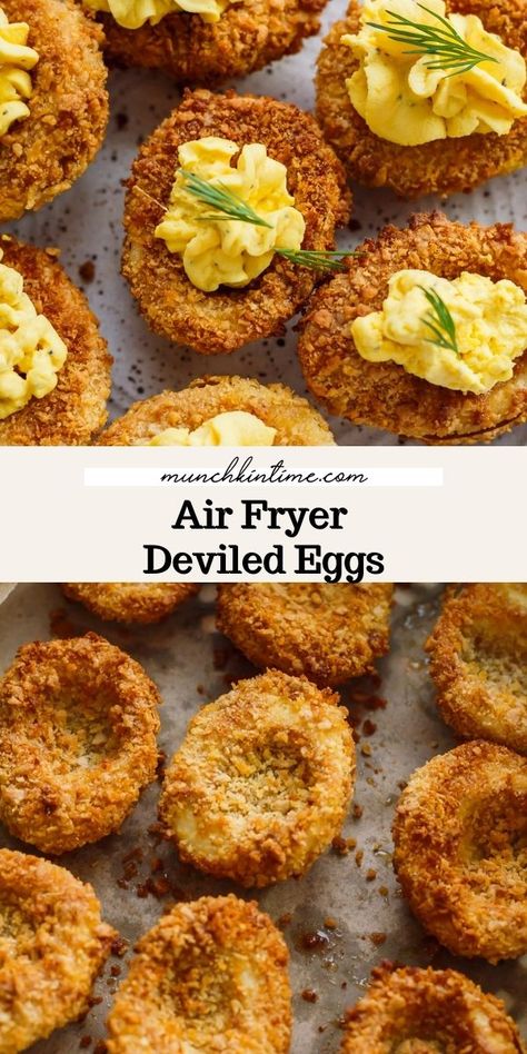 Delved Eggs Recipes, Fully Loaded Fried Deviled Eggs, Devilled Deep Fried Eggs, Deviled Eggs Salad Recipe Best, Cute Deviled Eggs Thanksgiving, Fried Pickle Deviled Eggs, Deviled Quail Eggs Recipe, Southern Fried Deviled Eggs, Deviled Eggs With Tuna