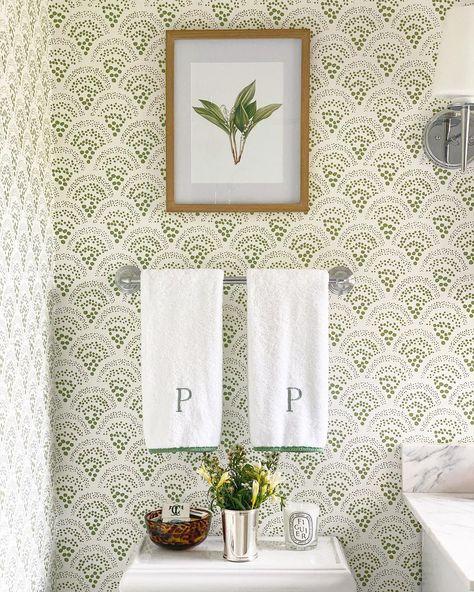 Lila & Cricket on Instagram: “Guest bath project is slowly coming together 🌿” Fluffy Towels, Bathroom Goals, Im Ready, Guest Bath, Custom Embroidery, Powder Room, Hand Towels, Interior Designers, Building A House