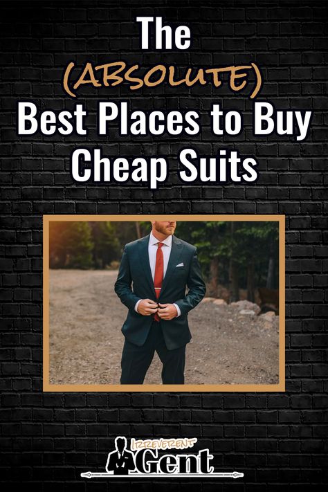 These are the best places to buy cheap suits that look like they should cost a lot more. Overall, the best cheap suits come from the brand... Men’s Suits Trends 2024, Blue Suit Brown Shoes Wedding, Blue Suit Brown Shoes, Suit Styles For Men, Cheap Suits For Men, Best Suits For Men, Suit Guide, Confident Man, Suit Brown