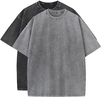 PRICES MAY VARY. 100% Polyester Pull On closure Machine Wash VINTAGE STYLE - Our classic vintage faded color oversized cotton men's t-shirt will make you stand out from the crowd. It's a timeless piece that's perfect for any occasion. SOFT & COMFORTABLE - Made from 100% premium cotton, our heavy cotton t-shirt feels ultra-soft and comfortable against your skin. You'll love the way it fits and feels! DURABLE & LONG-LASTING - Made from heavy-duty cotton, our t-shirt is designed to withstand repeat Oversized Tshirt Outfit Men, Streetwear Tshirts, Oversize Tshirt Outfits, Harajuku Shirt, Baggy Shirts, Shirt Outfit Men, Shirt Hacks, Vintage Tee Shirts, Oversized Shirts