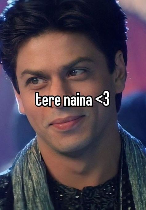 Srk 90s, Tere Naina, Vintage Bollywood Aesthetic, 90s Bollywood Aesthetic, Dry Sense Of Humor, Desi Love, Bollywood Funny, Desi Humor, 90s Bollywood