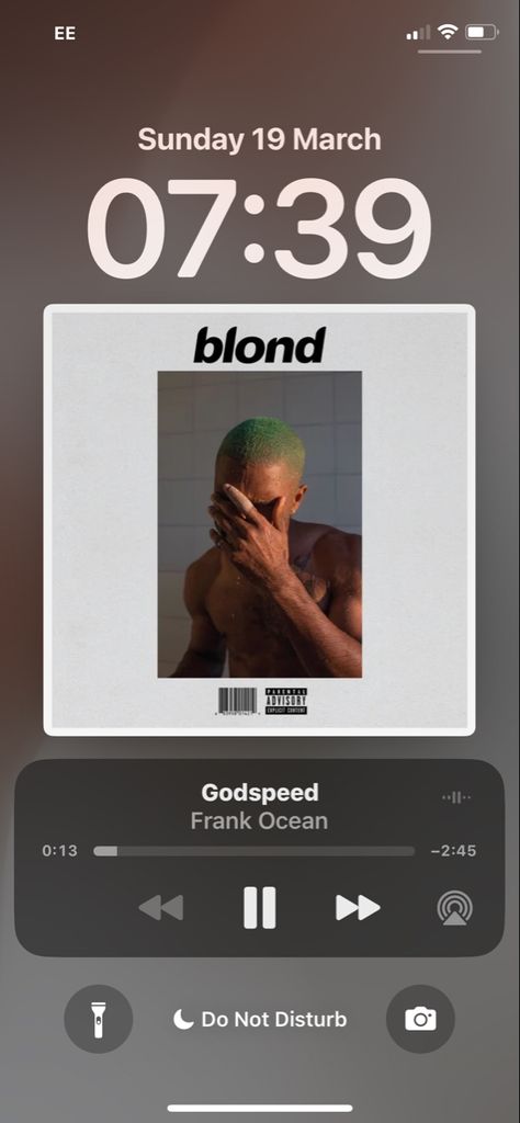 Spotify Screenshot, Frank Ocean Songs, Lock Screen Photo, Iphone Music, Ocean At Night, White Ferrari, Phone Lockscreen, Music Recommendations, He Makes Me Happy