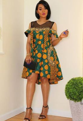 Obi Sky Ankara Latest Ankara Short Gown Styles, Latest Ankara Short Gown, Short Gown Styles, Stylish Naija, Ankara Short Gown Styles, Ankara Short, Short African Dresses, Latest Ankara, Ankara Dresses