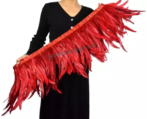 Hot Sale Cheap Feathers Trimming For Carnival Costumes Wedding Chicken Rooster Coque Tail Fringe Feather Trim For Craft - Buy Feather Trim,Rooster Feather Trim,Feathers Fringe Product on Alibaba.com Wedding Chicken, Feather Fabric, Feather Fringe, Fabric Feathers, Rooster Feathers, Craft Craft, Feather Crafts, Feather Trim, White Feather