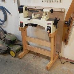 Midi lathe stand | Dan's Hobbies Corn Hole Plans, Jet Lathe, Lathe Stand, Moxon Vise, Modern Farmhouse Coffee Table, Diy Lathe, Lumber Rack, Workbench Plans Diy, Woodturning Tools