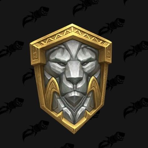 Lion Art, Shield Design, Fantasy Armor, Game Icon, Badge Design, Game Logo, 2d Art, Game Ui, World Of Warcraft