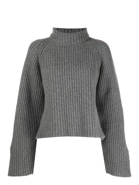 Find KHAITE Genoa Roll-neck Jumper on Editorialist. grey cashmere ribbed knit roll neck long slit sleeves straight hem Elegant Winter Dresses, Nails Acrylic Winter, Acrylic Nails Winter, Outfits Aesthetic Winter, Winter Acrylic Nails, Aesthetic Winter Outfit, Hairstyles Winter, Winter Outfits Aesthetic, Winter Dress Outfits