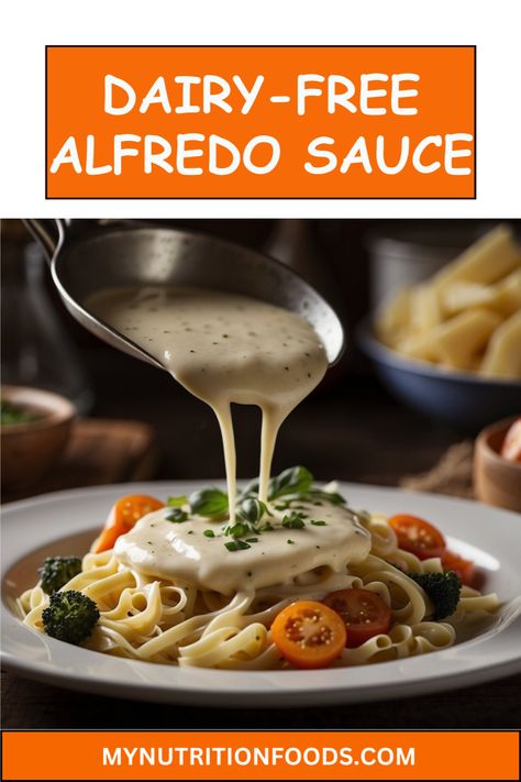 Discover delicious dairy-free Alfredo sauce recipes. Indulge in creamy flavors without dairy. Elevate your dishes with our expert tips! Dairy Free Shrimp Alfredo, Lactose Free Alfredo Sauce, Dairy Free Alfredo, Recipes With No Meat, Alfredo Sauce Recipes, Alfredo Sauce Easy, Chicken Alfredo Sauce, Dairy Free Alfredo Sauce, Dairy Free Sauces