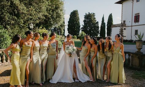 The Unhoneymooners Aesthetic, Unhoneymooners Aesthetic, Charyl Chappuis, Thai Celebrity, Bridesmaids Photoshoot, The Unhoneymooners, Italian Castle, Bridesmaid Photoshoot, Intimate Destination Wedding