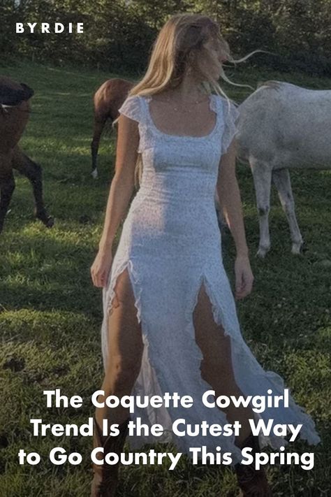 Coquette Cowgirl trend Beyonce Instagram, Coquette Cowgirl, Cowgirl Era, Cowgirl Fashion, Cowgirl Aesthetic, Glamour Magazine, Body Hair Removal, Lip Hair, Spring Aesthetic