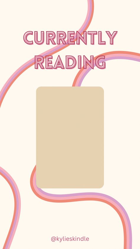 Currently Reading Template Aesthetic, To Be Read Template, Finished Reading Template Instagram, Currently Reading Instagram Story, Next Read Template, Current Read Template, Currently Reading Template, Read Template, Reads Template