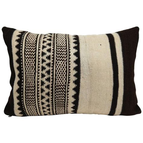 Moroccan Tribal Pillow Vintage Kilim Cushion From Morocco Classic Style Interior, Rugs Ideas, Moroccan Floor Pillows, Mudcloth Pillow, Moroccan Kilim, African Mud Cloth, Accent Throw Pillows, Boucherouite Rug, Moroccan Pillows