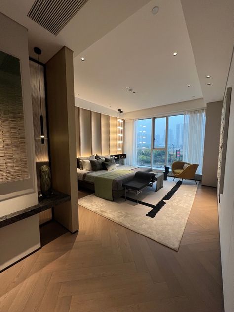 Manhattan Apartment Luxury, Korean Luxury Apartment, Korean Penthouse, Korea Apartment, Seoul Apartment, Korean Apartment Interior, Penthouse Bedroom, Korean Apartment, Bedroom Guide