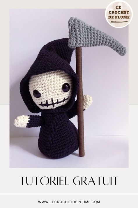 Halloween Crochet Patterns Free, Knit Halloween, Crochet Halloween Decorations, Crochet Pour Halloween, Crochet Patterns Free, Crochet Halloween, Halloween Crochet Patterns, Le Crochet, Halloween Crochet