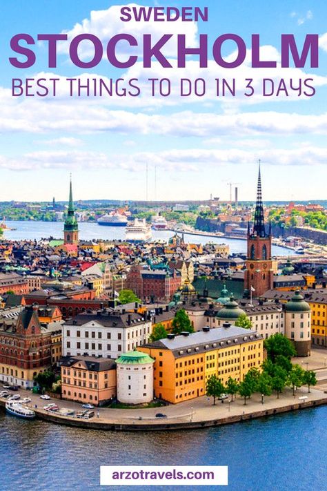 Stockholm 3 Day Itinerary, 3 Days In Stockholm, What To Do In Stockholm, Stockholm Itinerary, Things To Do In Stockholm, Norway Trip, Stockholm Travel, Visit Stockholm, Sweden Travel