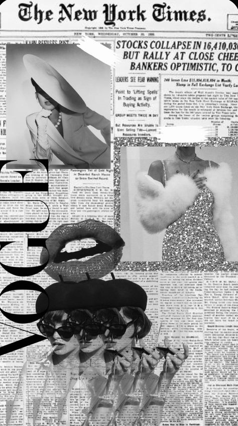 Vogue Collage, Aesthetic Wallpaper Black, Clout Collection, Black And White Photo Wall, Black And White Picture Wall, Black Phone Wallpaper, Gray Aesthetic, Fashion Wallpaper, Picture Collage Wall