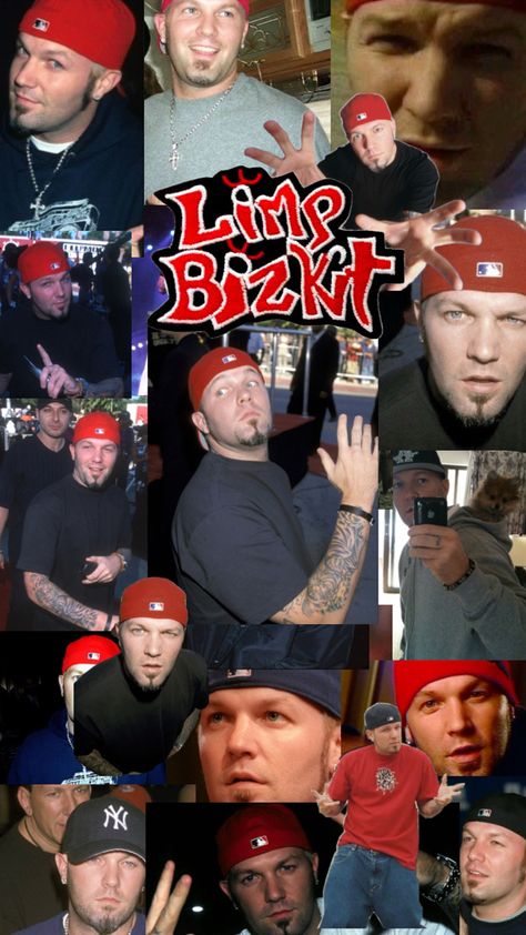 Fred durst Fred Durst Costume, Fred Durst 90s, Fred Durst, Jake Weber, Limp Bizkit, A Collage, Lead Singer, Art Logo