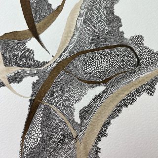 Trusting The Process, Mindful Art, Art Optical, Geometric Shapes Art, Intuitive Art, Art Journal Techniques, Journal Page, Zen Art, Abstract Line Art